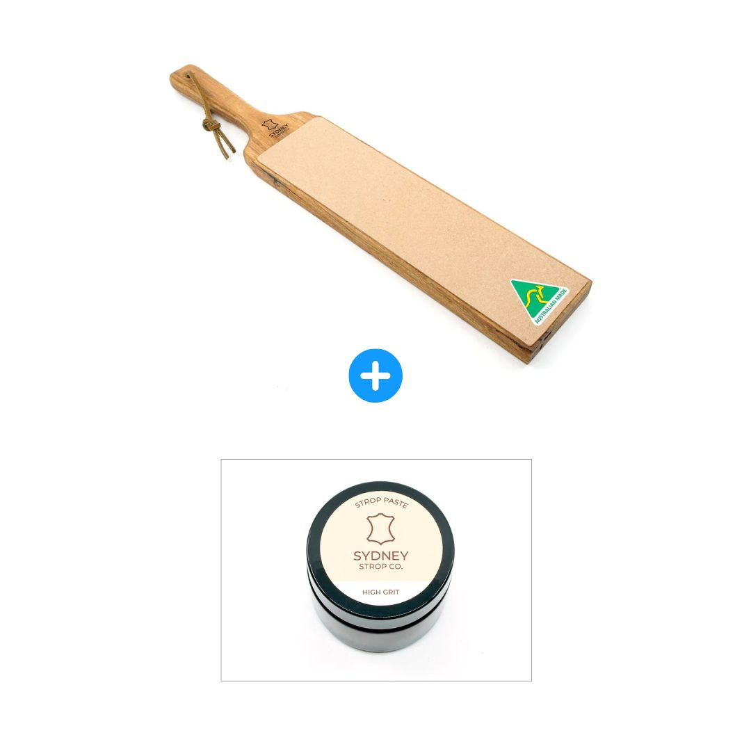 Double-Sided Paddle Strop - Kangaroo Leather - Made in Australia