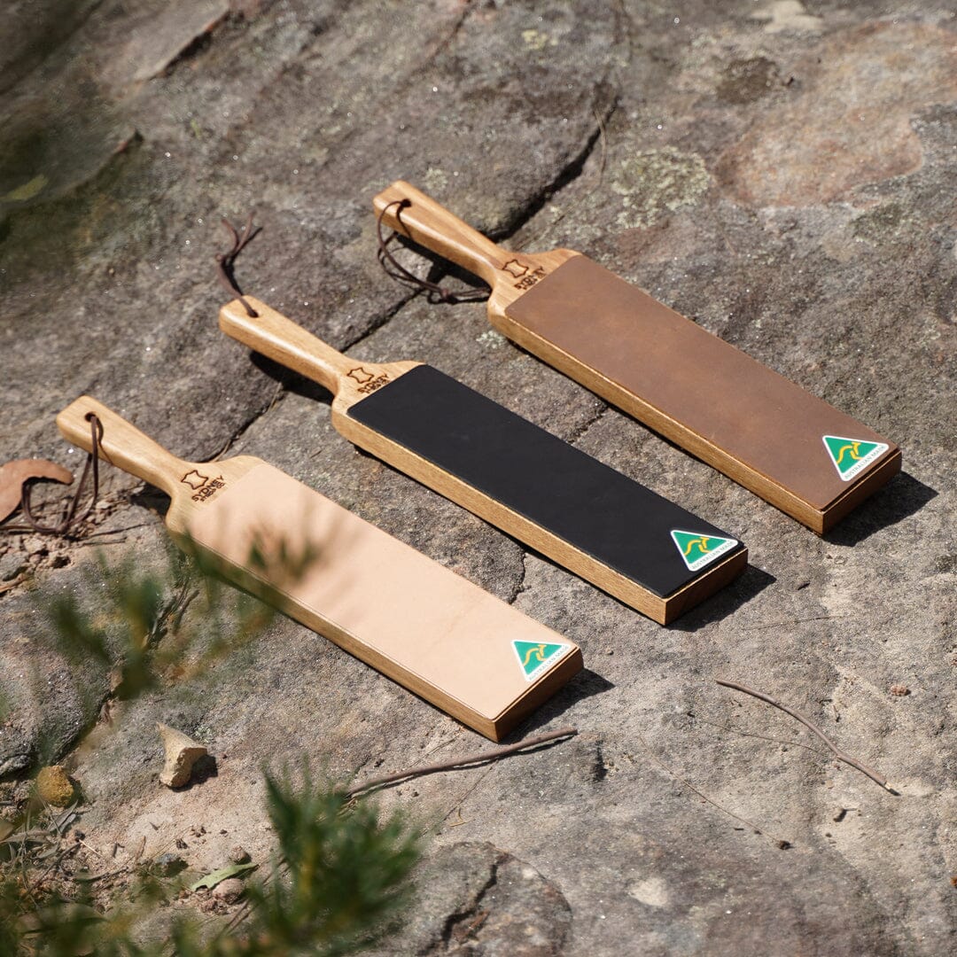 Double-Sided Paddle Strop - Brown Cow Leather - Made in Australia
