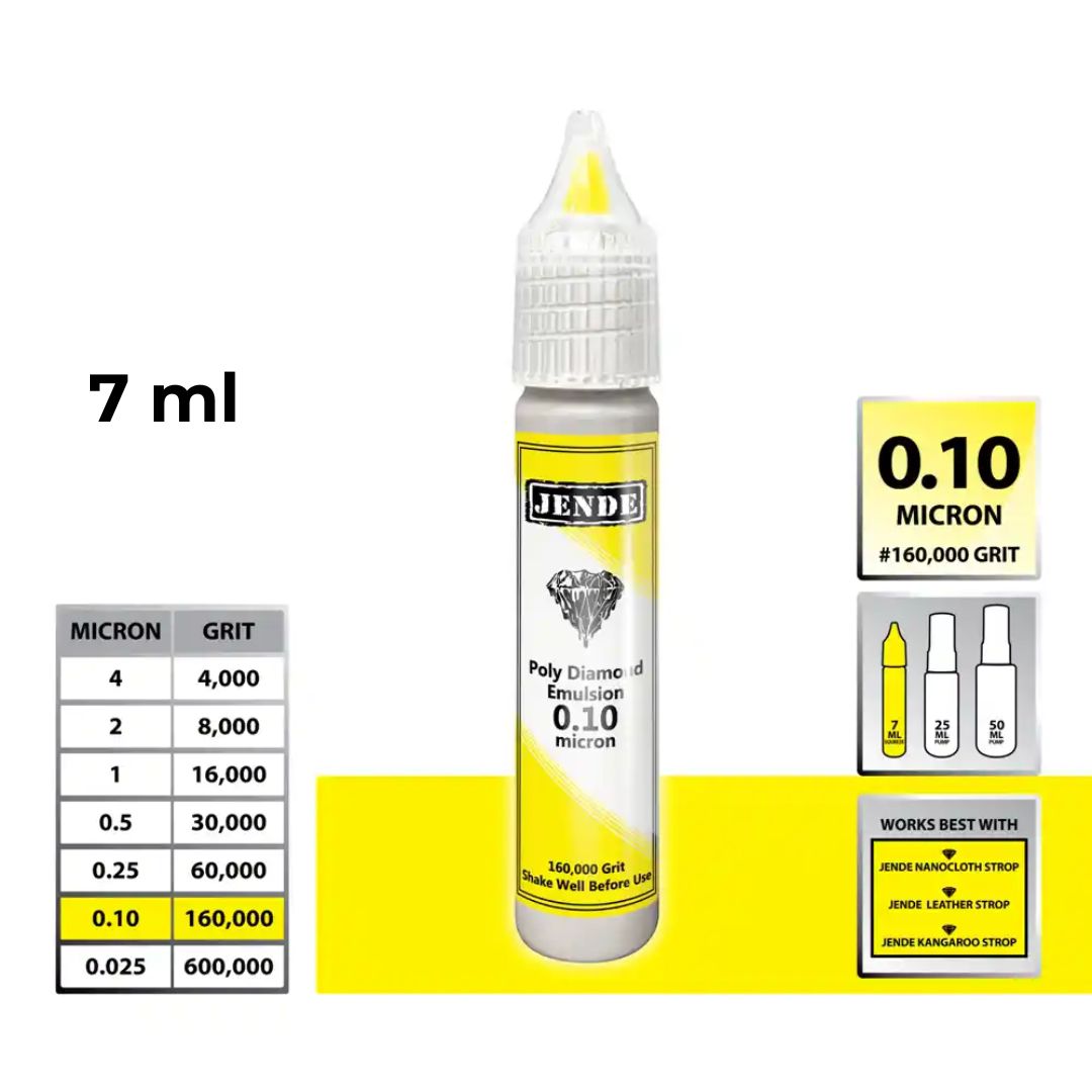 Jende Poly Diamond Emulsion 7ml All Grit Kit