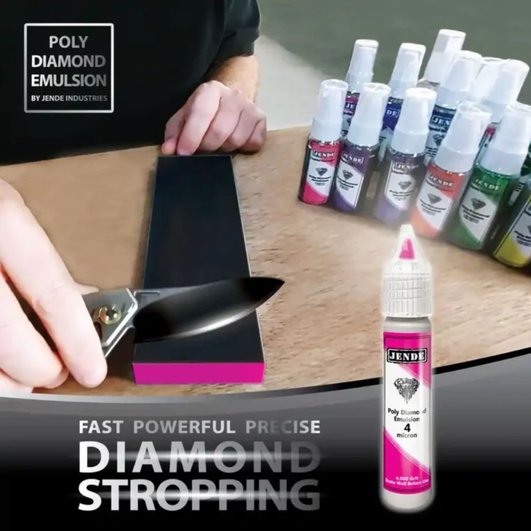Jende Poly Diamond Emulsion 7ml All Grit Kit