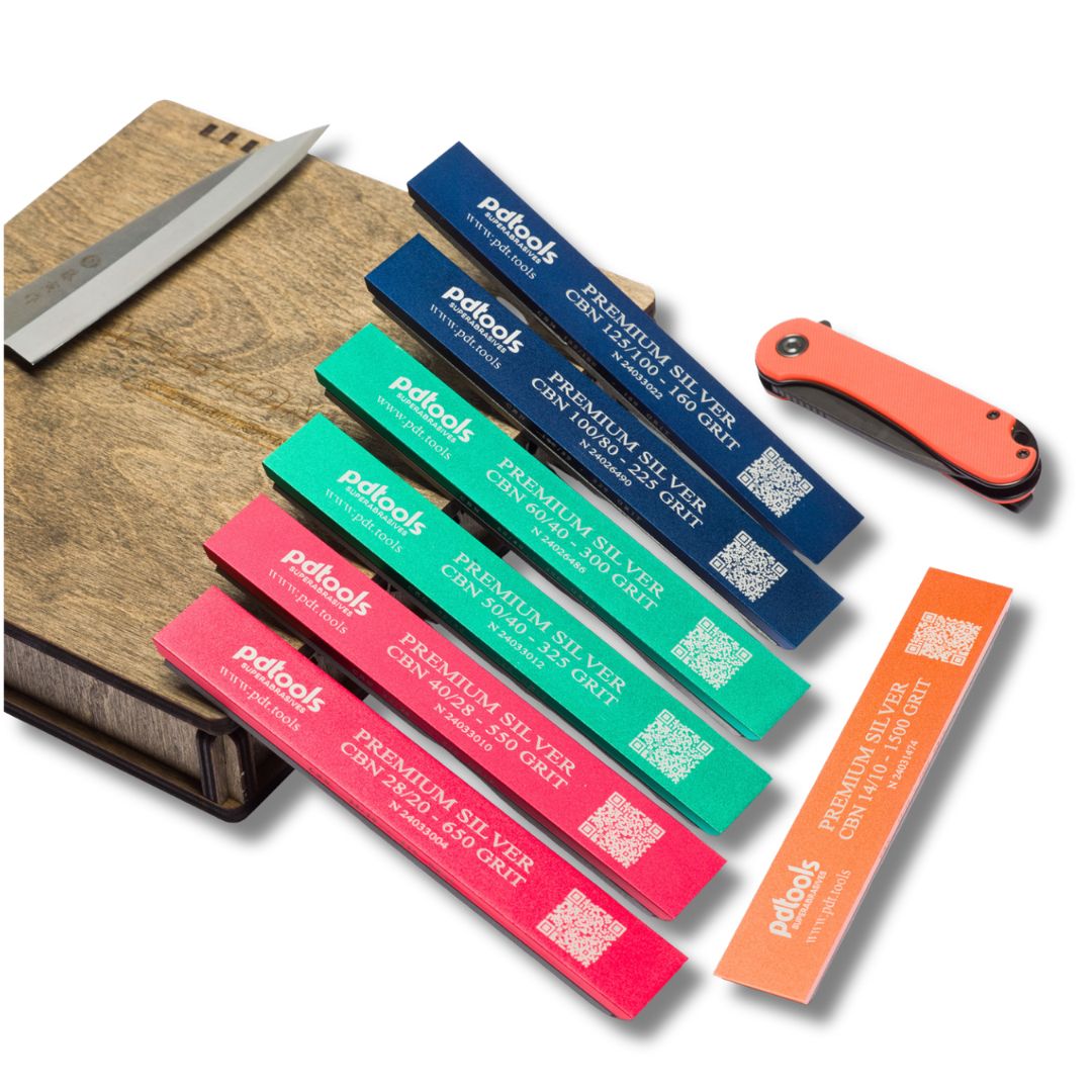 PDT (PDTools) Premium Silver CBN – Vitrified-Metal Bonded