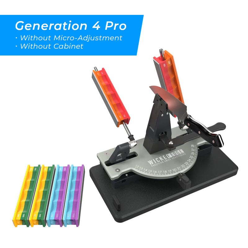 Wicked Edge Generation 4 Pro Precision Knife Sharpener Ultimate Kit By Zanvak
