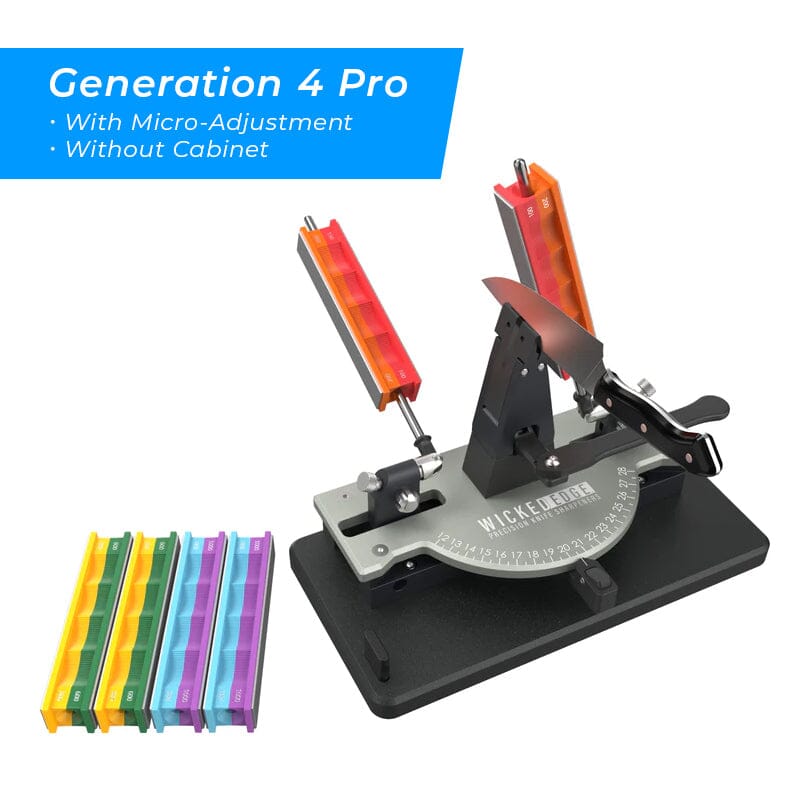 Wicked Edge Generation 4 Pro Precision Knife Sharpener Ultimate Kit By Zanvak
