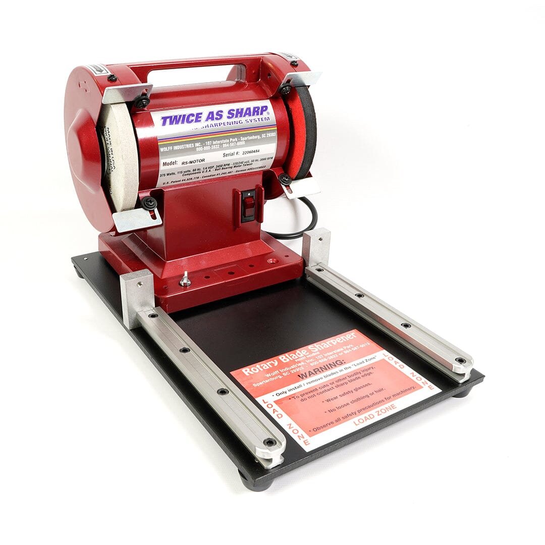 Wolff Industries Rotary Blade Sharpener - Complete