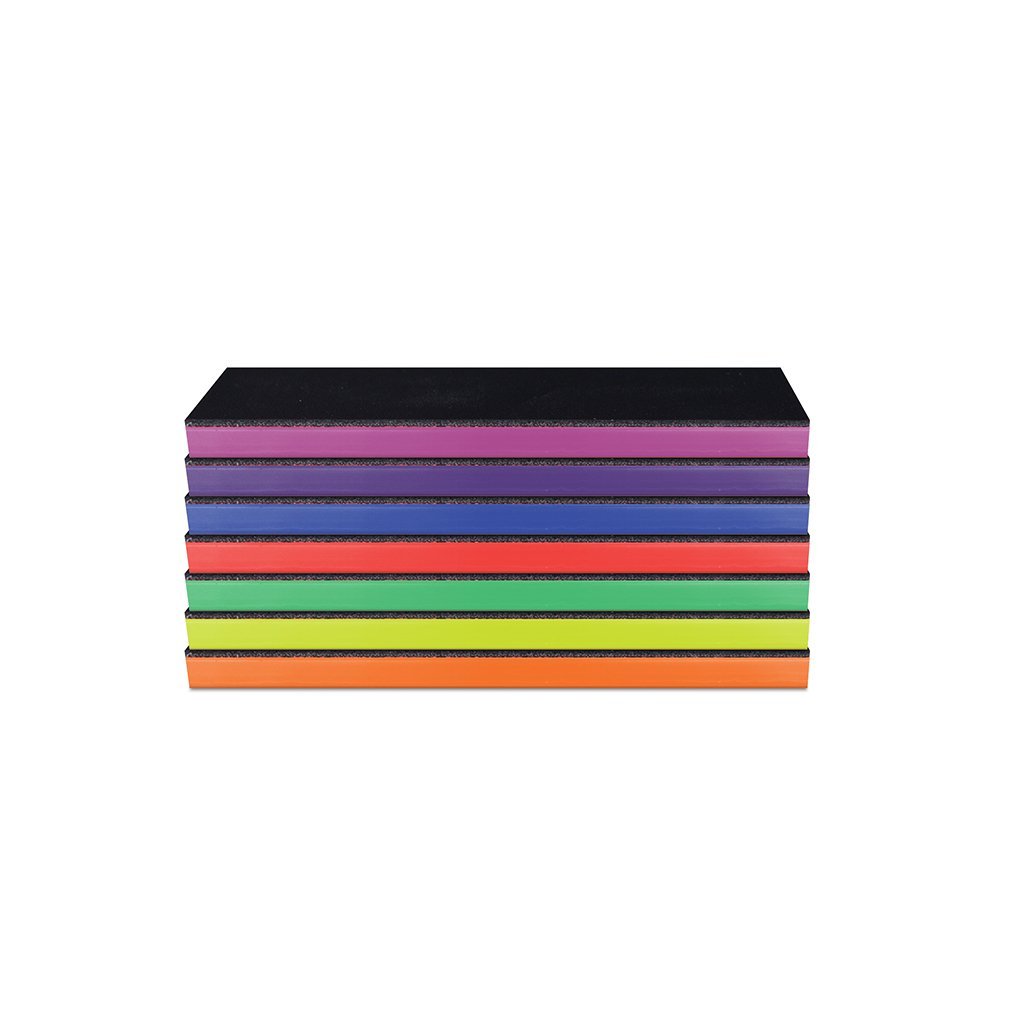 1x4 KME Nano Cloth Strop All Grit Kit coloured perspex with strop material on top
