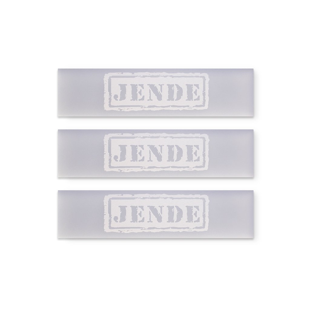 1x4 KME 1x4 Acrylic Lapping Film Blank 5mm (Set of 3) opaique perspex set