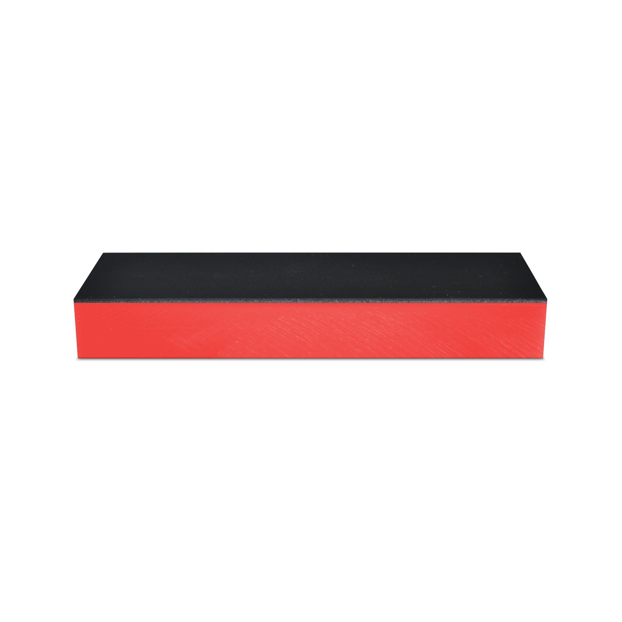 2x6 Jende Bench Strop mounted to acrylic and topped with Leather and nano cloth options