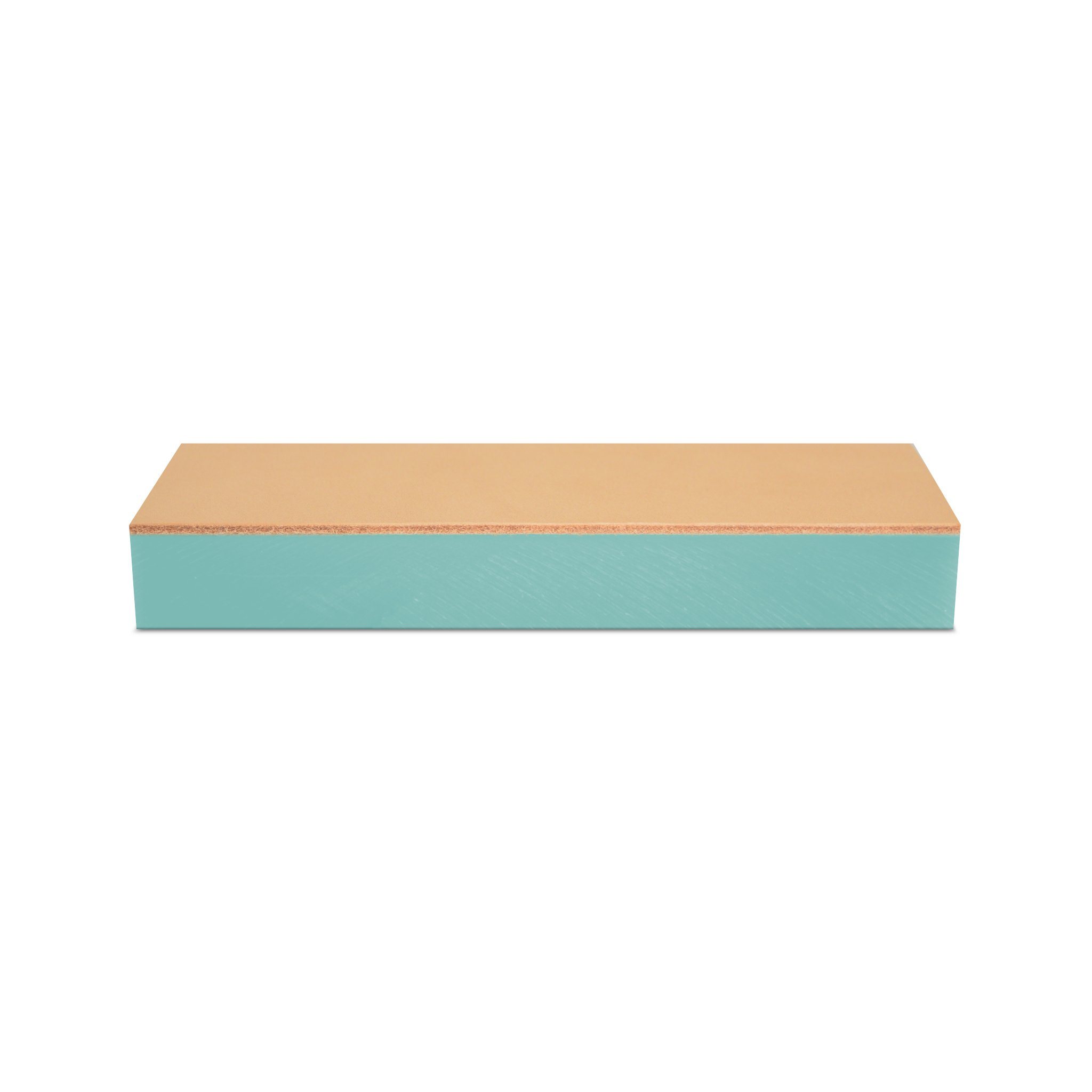 2x6 Jende Bench Strop mounted to acrylic and topped with Leather and nano cloth options