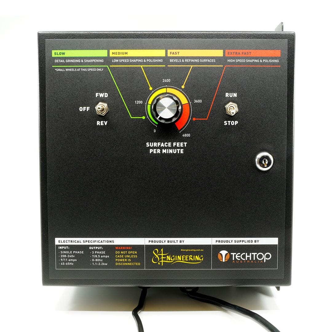 84 Engineering Shop Master 72" Assembled Belt Grinder