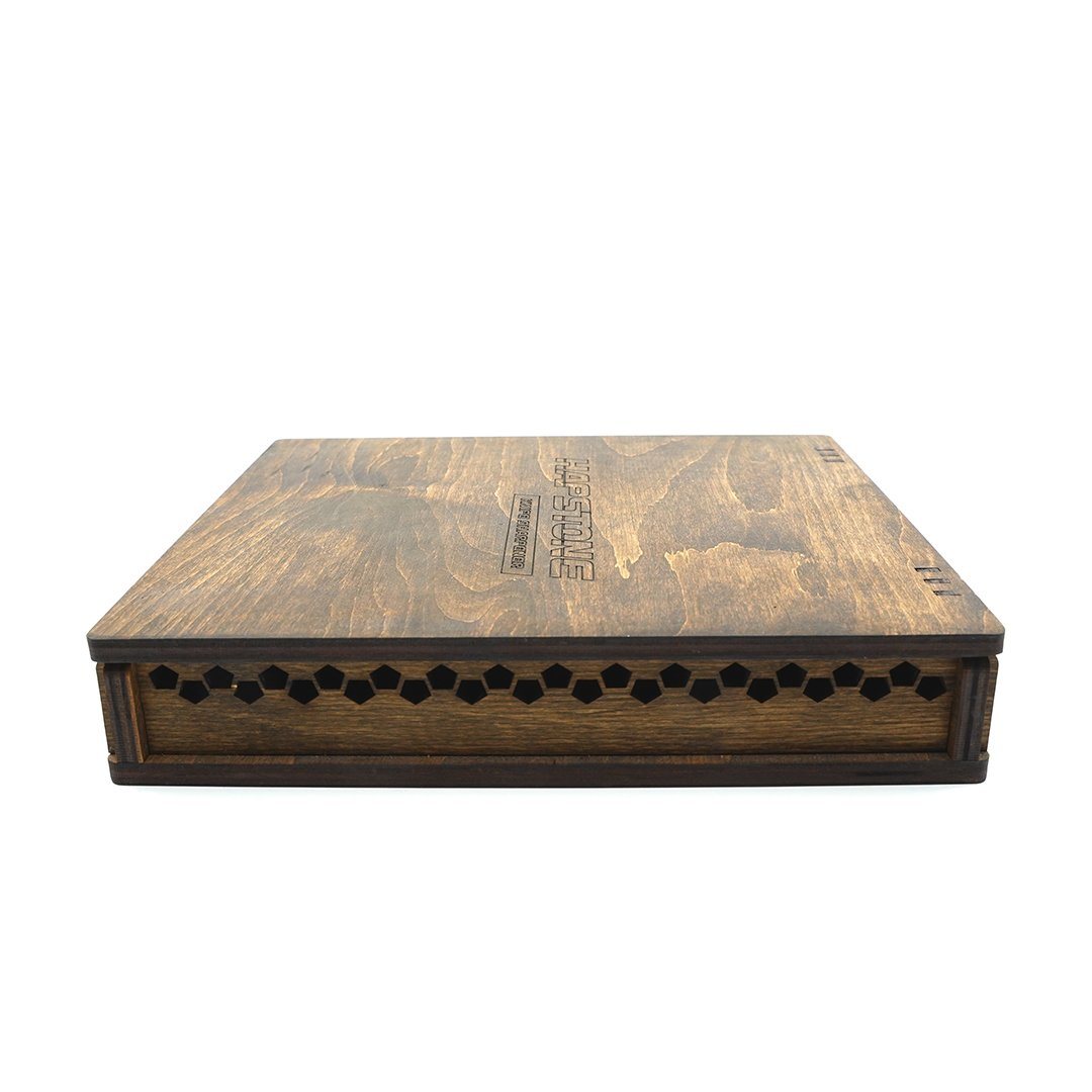 Hapstone Wooden Storage Case for 12 Sharpening Stones