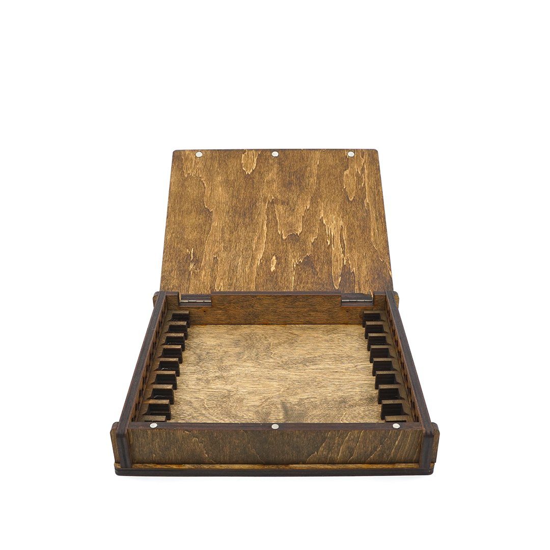 Hapstone Wooden Storage Case for 9 Sharpening Stones