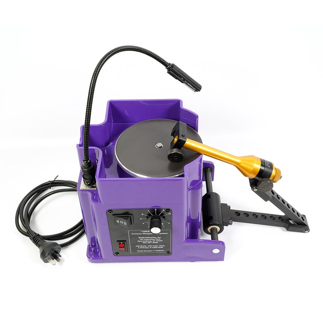 Wolff Industries Hira-To Flat Hone Scissor Sharpener With PSA Discs