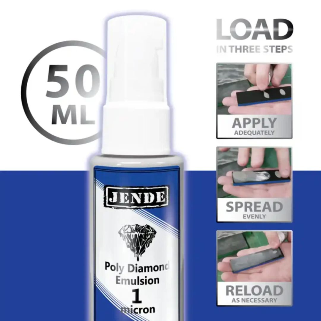 Jende Poly Diamond Emulsion 50ml All Grit Kit
