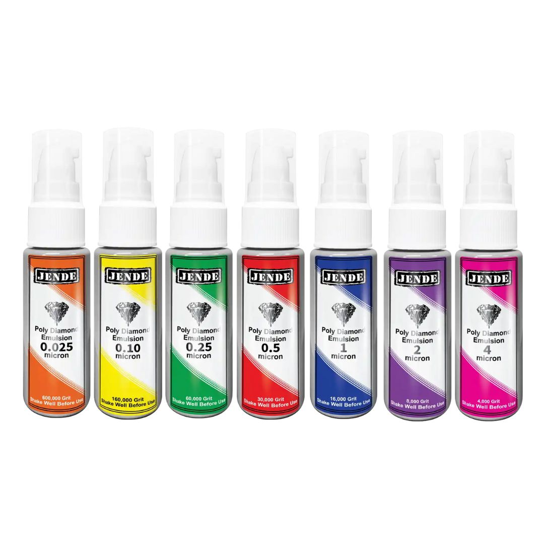 Jende Poly Diamond Emulsion 25ml All Grit Kit