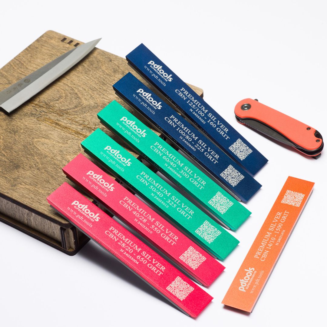 PDT (PDTools) Premium Silver CBN – Vitrified-Metal Bonded