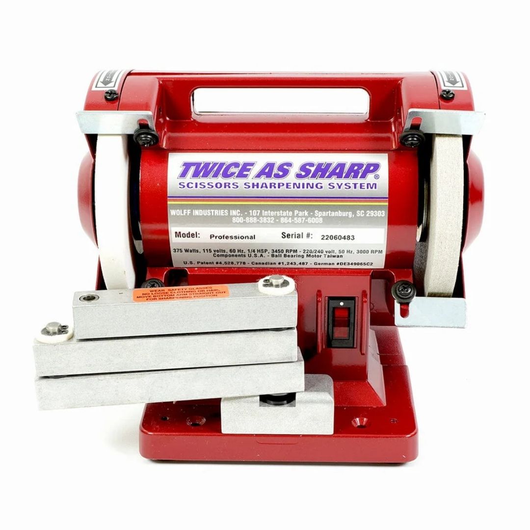 Wolff Industries Twice As Sharp Scissor Sharpener - Professional