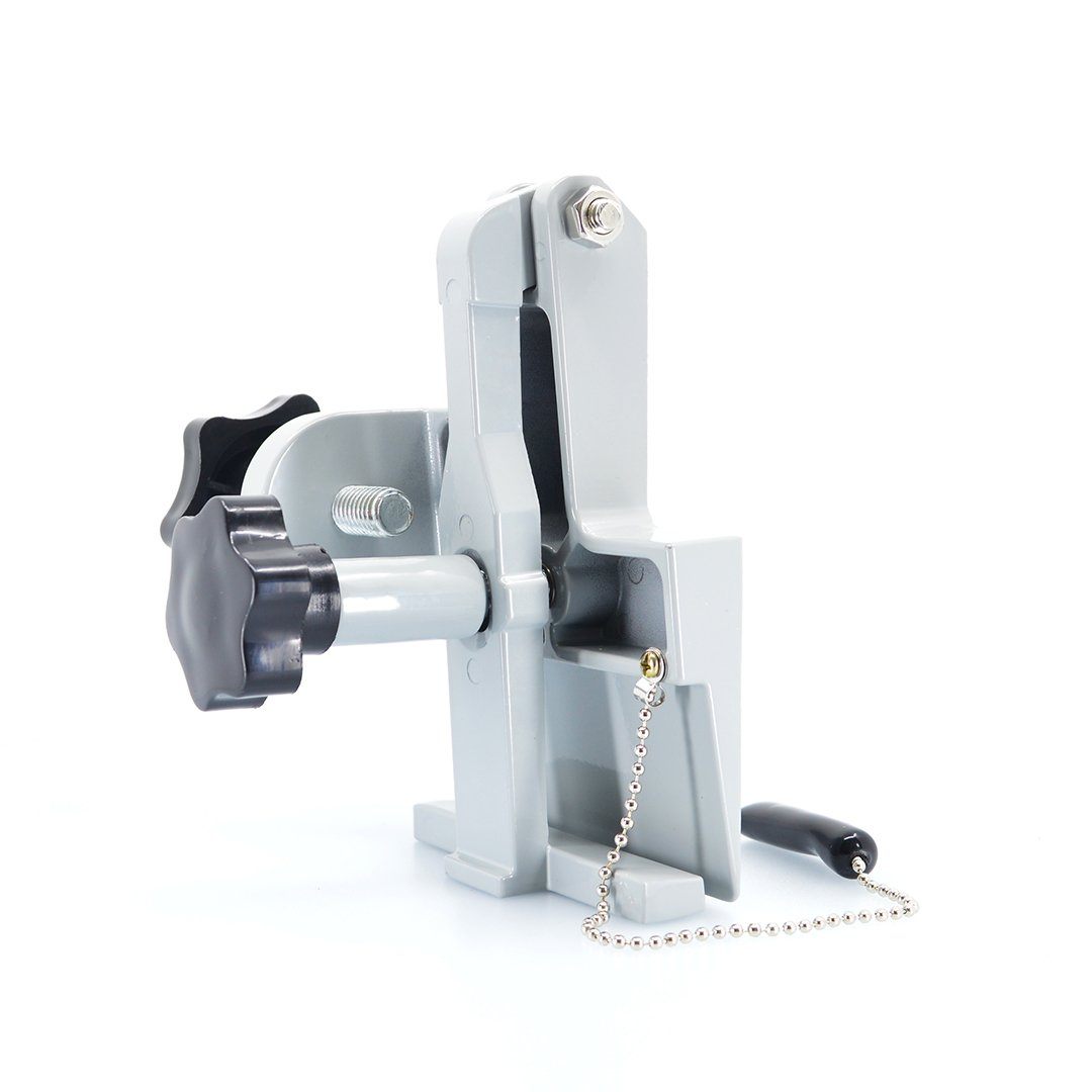 EZESharp Wedge Attachment holds shears and scissors
