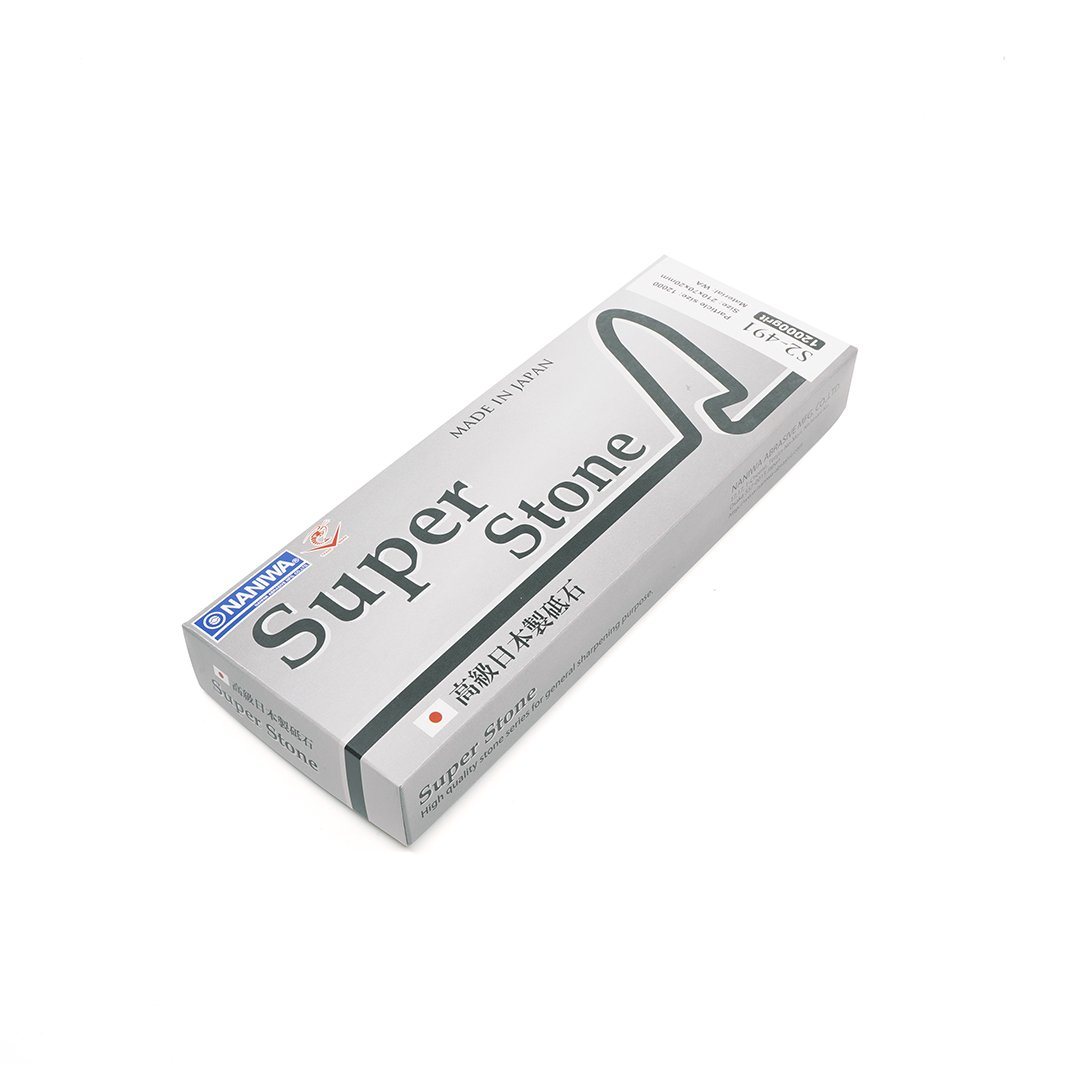 Naniwa Super Stone #12,000 Grit S2-491 Box Side