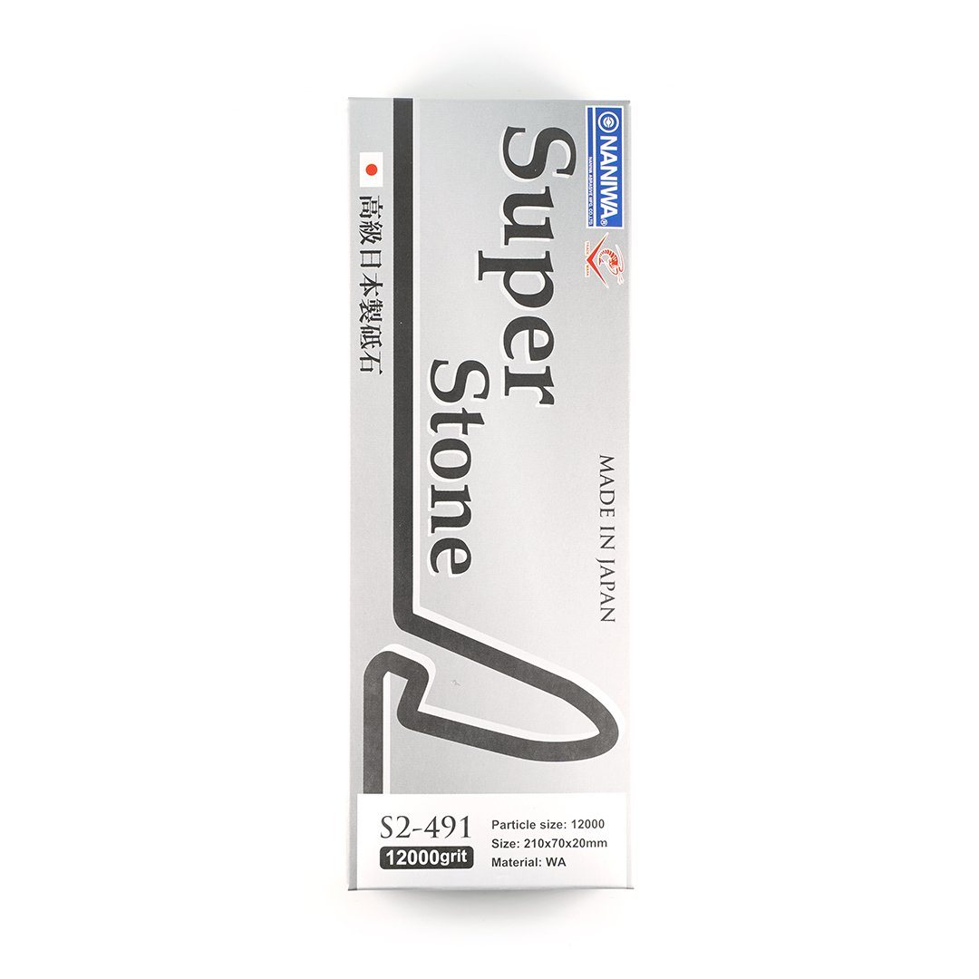 Naniwa Super Stone #12,000 Grit S2-491 Box Above