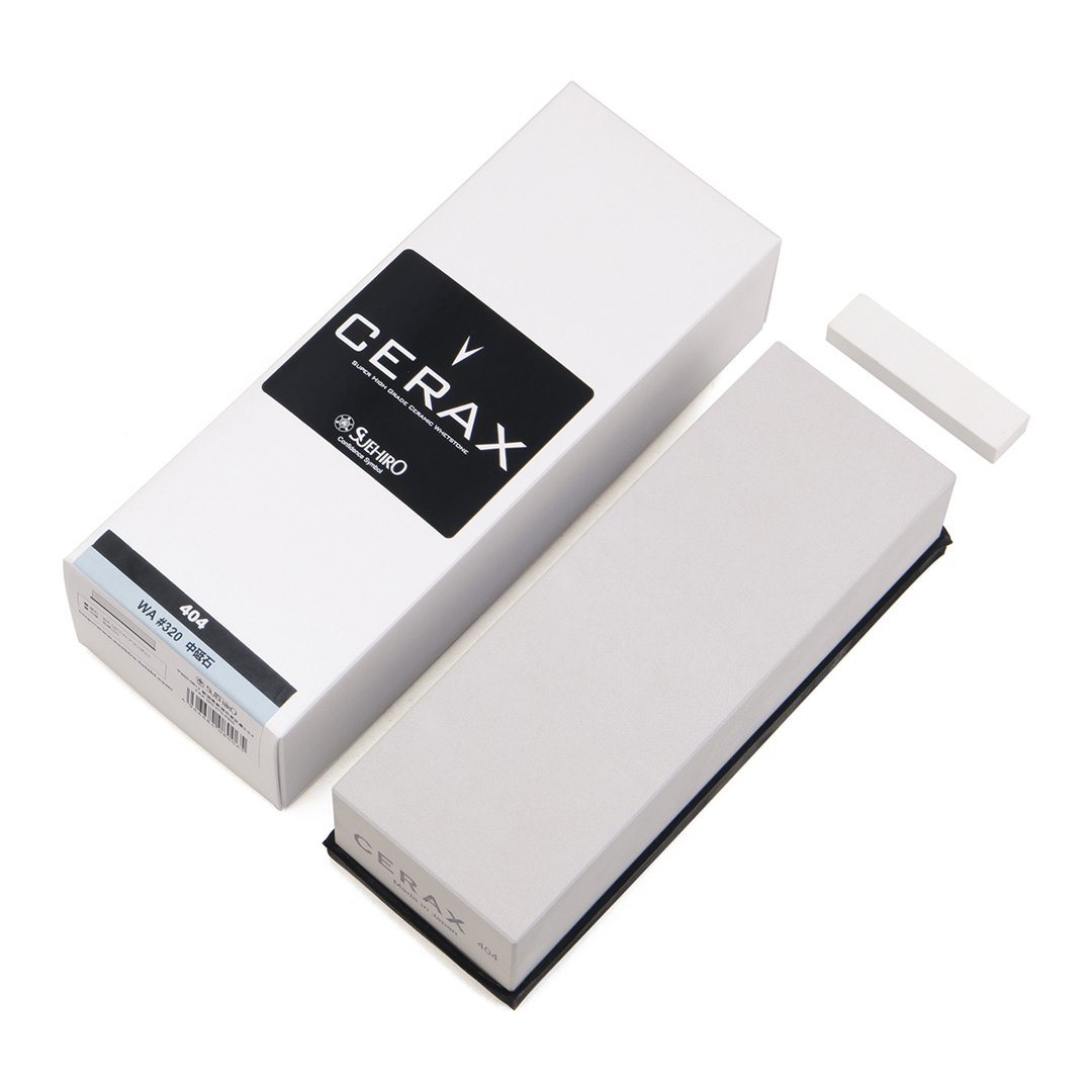 Suehiro Japanese Whetstone - Cerax #320 Grit (404) - Benchstone Freehand Sharpening tools and equipment