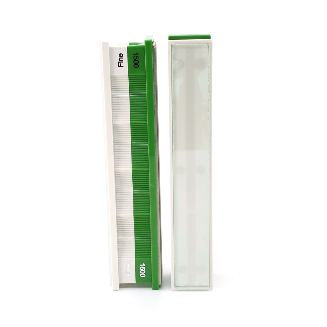 Wicked Edge 1500 Grit Diamond Stones and Blank Glass Platens Pack GLASS